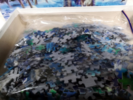 Jumbo Puzzel - Winterwolven - 500 Stukjes