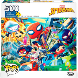 Funko Pop! Puzzel – Marvel Spider-Man - 500 Stukjes