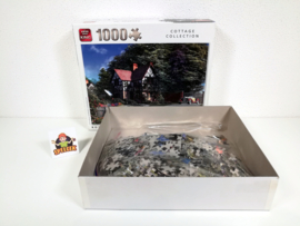 King Cottage Collection Puzzel - Roses House - 1000 Stukjes