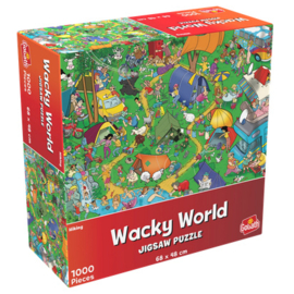 Goliath Wacky World Puzzel - Hiking - 1000 Stukjes