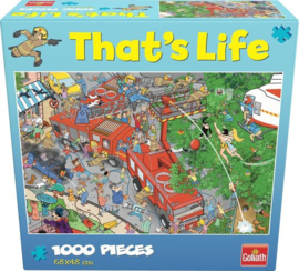 Goliath That's Life Puzzel - Fire Station - 1000 Stukjes