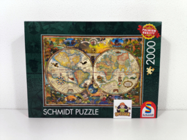 Schmidt Puzzel - Vormgeven van de aarde - 2000 Stukjes