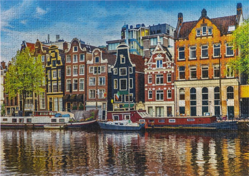Amsterdam - Grafix Puzzel - 1000 Stukjes | | Spelgek