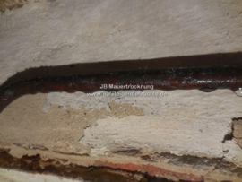 Kondenswasser Wand/Keller