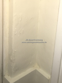 Blasen an der Wand