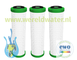 Discount package: 3 EWO Premium Filter Cartridges