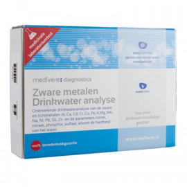 Watertest: zware metalen drinkwater analyse