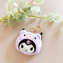 Keychain Kuromi Kyuuto Piggy Plush Pouch