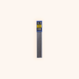 Vulpotlood vullingen 0,7mm HB (12 vullingen)