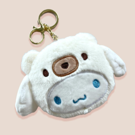 Keychain Cinnamoroll Kyuuto Bear Plush Pouch