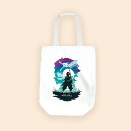 Nightfall Demon Slayer Tanjiro Kamado Tote Bag  