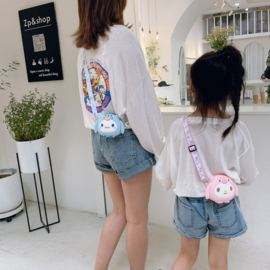 Hello Kitty Schoudertasje - Piggy Design (Silicone)