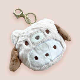 Keychain Pochacco Kyuuto Bear Plush Pouch