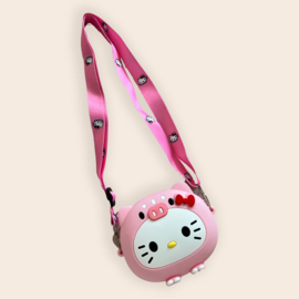 Hello Kitty Schoudertasje - Piggy Design (Silicone)