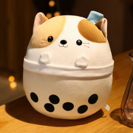 Plush soft Bubble Tea Cat