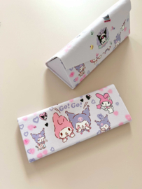 Kuromi & My Melody Opvouwbare Brillenkoker