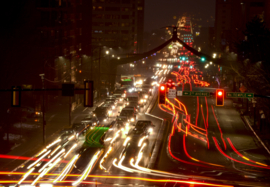 2023/01- City traffic by night