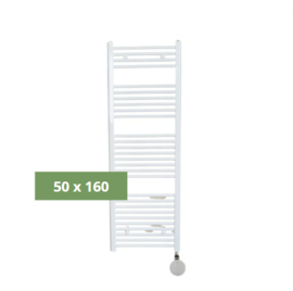 SYLRO® RIGA SERIE -WIFI-BADKAMER-RADIATOR-WIT - RECHT 50 x160CM
