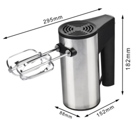 RAF Handmixer 5 snelheden met opberghouder