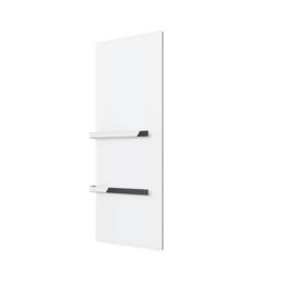 Satijn wit - Welltherm Dual-zone handdoekdroger BPWS serie