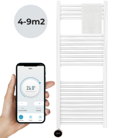 SYLRO® -WIFI-BADKAMER-RADIATOR-WIT-50-120CM RECHT