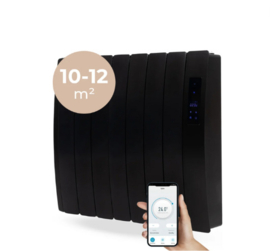 SYLRO® -WIFI-DESIGN-OLIERADIATOR-1200W-ZWART