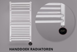 SYLRO® MADRID - BADKAMER-HANDDOEK RADIATOR ZWART - WIFI