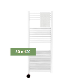 SYLRO® RIGA SERIE - WIFI-BADKAMER-RADIATOR-WIT-  RECHT 50 x 120CM