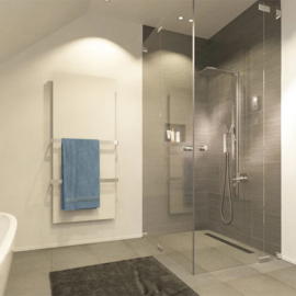 RAL 9003- WIT - Welltherm Dual-zone handdoekdroger BPPB serie