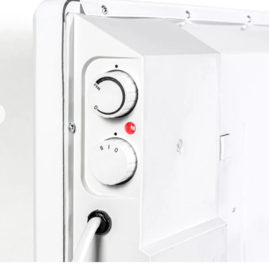 Termofol Elektrische convector met thermostaat 2500 Watt