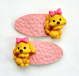 Cute Puppy Pink set van 2