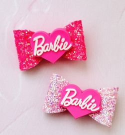 Glitter Barbie hotpink klein