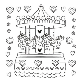 Kleurboek eenhoorns