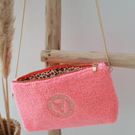 Teddy Crossbody bag - coral