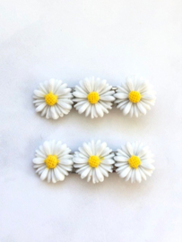 Sweet Daisies alligatorclip klein set van 2