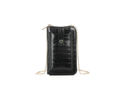 Orta Nova Cuneo Crossbody Wallet - Black