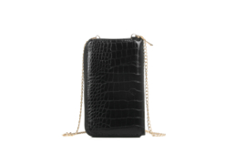Orta Nova Cuneo Crossbody Wallet - Black