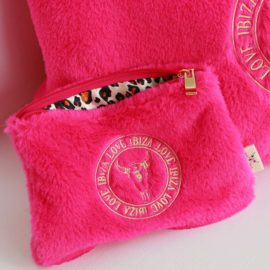 Bag - It's so fluffy! hotpink