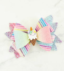 Luxury BIG BOW Pastel Unicone