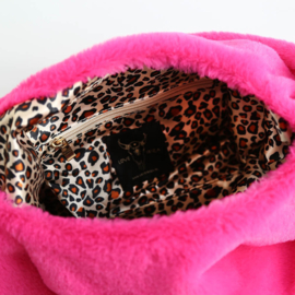 Bag - It's so fluffy! hotpink