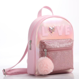Biddemi Mini Backpack Pink