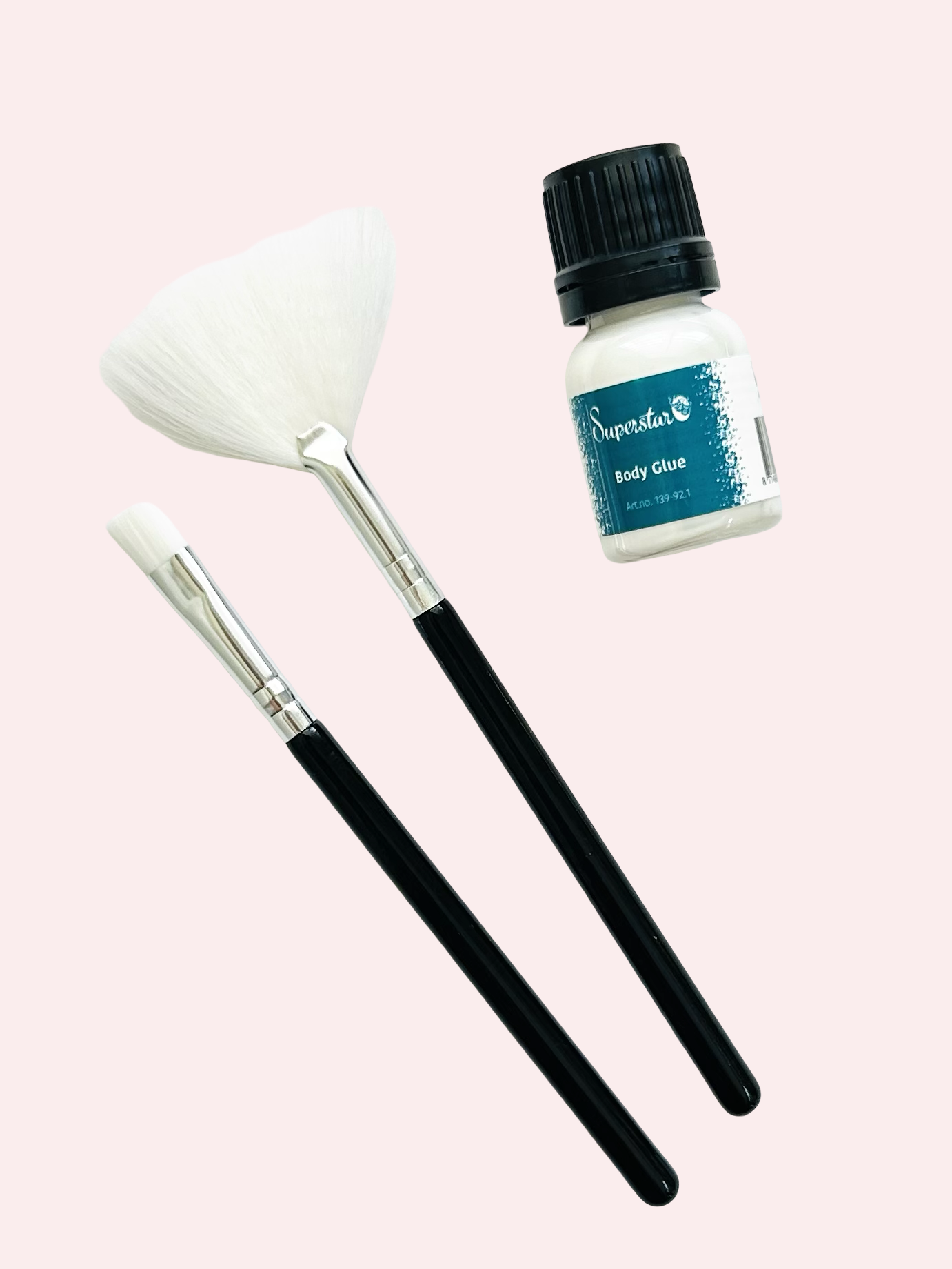 Huidlijm&penselen set