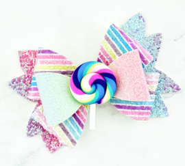 Luxury BIG BOW Pastel Lollipop