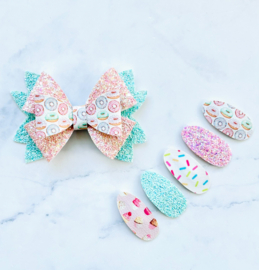 Luxury BIG BOW Pastel Donuts