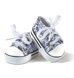 Minikane schoenen - Fleurs Lilac