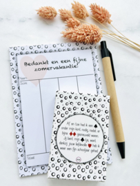Cadeauset Leerkracht Speelkaarten