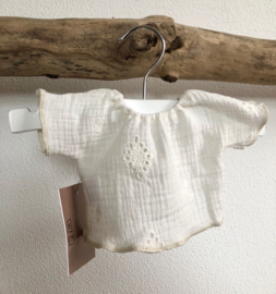 By Bobbie blouse gebroken wit
