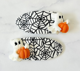 Klikklaks Spooky Spiderweb set van 2