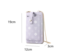 Orta Nova Lodi Crossbody Wallet - Lilac