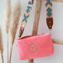 Teddy Crossbody bag - coral